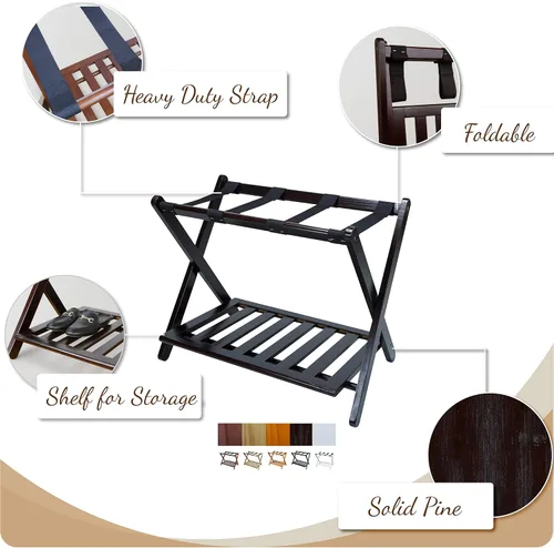 Miniatura 3 de Casual Home Portaequipajes, Espresso