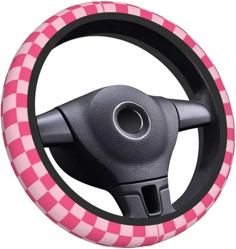 Miniatura 15 de Funda para Volante Accesorios para Automóvil Antideslizante Transpirable Universal 15 Pulgadas Neopreno Decoración Interior del Auto para Hombres