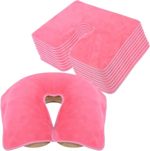 Miniatura 11 de SINLAND Fundas de microfibra para cuna facial, tamaño grande, suave y reutilizable, antiadherente, para reposacabezas de masaje, adecuada