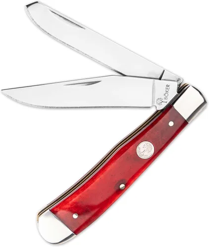 Miniatura 21 de BÖKER Serie Tradicional 2.0 Trapper, Hojas Duales CPM-D2, Junta Deslizante, Fabricado en Solingen, Alemania (Modelos 2024)