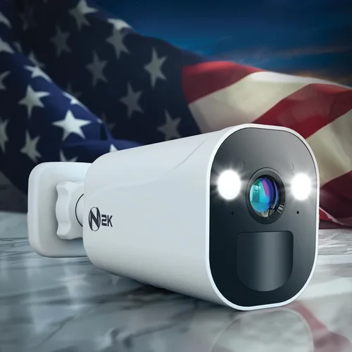Miniatura 3 de Night Owl Concentrador de seguridad para el hogar de video Wi-Fi de 8 canales con (3) cámaras de foco Wi-Fi 2K HD alimentadas por batería