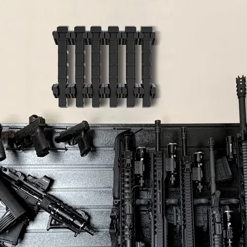 Miniatura 6 de MIND&ACTION AR, soportes desmontables Mag PMAG para montaje en pared, cajas fuertes para armas, solución de organización de gabinete de pistola 18