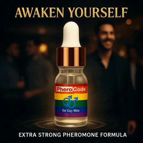 Miniatura 3 de Colonia de feromonas gay para hombres original de 0.17 onzas líquidas, aceite corporal de larga duración de 48 horas hecho para hombres