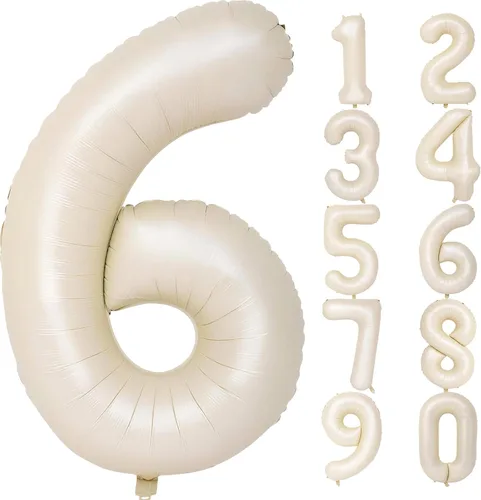 Miniatura 160 de SINBEE Globo dorado del número 10, papel de aluminio Mylar de 40 pulgadas, decoración de fiesta reutilizable para cumpleaños, aniversario, Oro