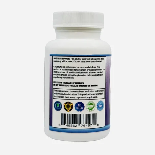 Miniatura 5 de Cápsulas de bayas Maqui, Maqui Forza Ricas en Antioxidantes, 1000 mg por porción, 60 cápsulas vegetales