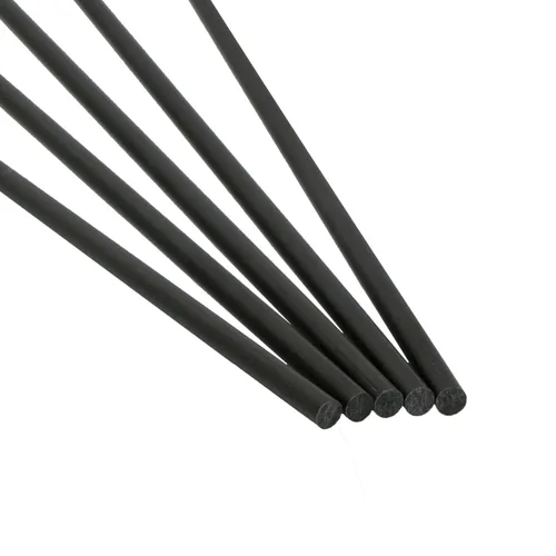 Miniatura 3 de 5 varillas de fibra de carbono de 0.039 pulgadas de diámetro, barra esmerilada sólida de 1.57 pulgadas, utilizada para cometa, aviones de control