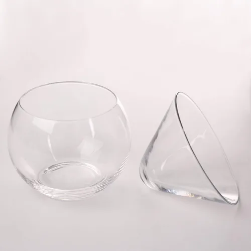 Miniatura 3 de DUEBEL Juego de 2 vasos enfriadores de caviar de vidrio – Juego de 2 vasos enfriadores universales para martini, vino, licor y camarones