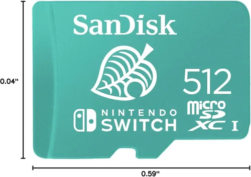 Miniatura 8 de SanDisk Tarjeta microSDXC de 512 GB, con licencia para Nintendo -Switch - SDSQXAO-512G-GNCZN