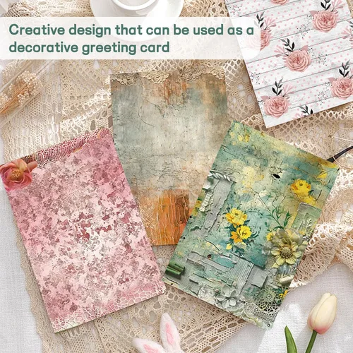 Miniatura 4 de Papel de álbum de recortes de 12 x 12 pulgadas, 24 hojas de manualidades decorativas de origami, impresión de doble cara, decoración de álbum