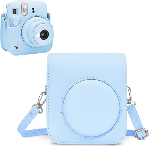 Miniatura 15 de Rieibi Funda para Cámara Compatible con Fuji Instax Mini 12 - Estuche MINI 12 para Cámara Instantánea Fujifilm Instax Mini 12 - Funda mini 12