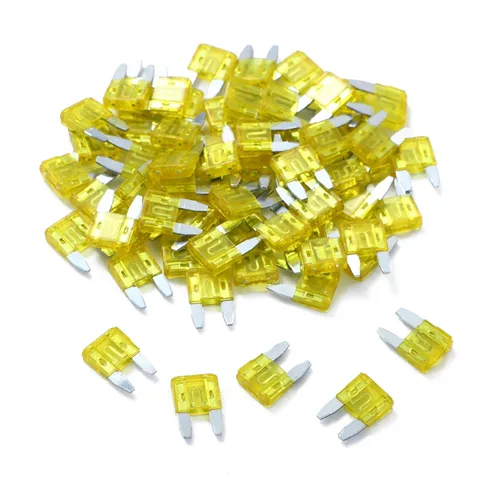 Miniatura 8 de Paquete de 100 fusibles automáticos de 10 amperios APM/ATM 32V estilo mini cuchilla, fusibles de 30A protección contra cortocircuitos, fusible