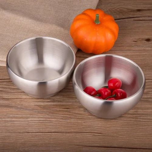 Miniatura 5 de IMEEA Tazón Aislado para Helado de 15 oz de Pared Doble de Acero Inoxidable SUS304 para Sopa, Cereal, Juego de 2