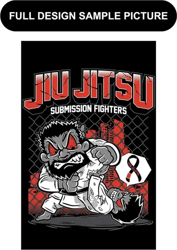 Miniatura 6 de Submission Fighters Interior Sublimado Pro Brazilian Jiu Jitsu BJJ Kimono Gi Uniforme Unisex Cinturón incluido
