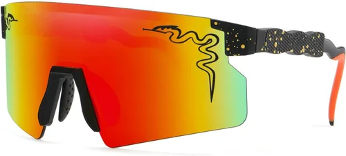 Miniatura 7 de Dos tamaños de gafas de sol para adultos y jóvenes, niños y niñas, UV400, para hombres y mujeres, para ciclismo, actividades al aire libre, Ka1