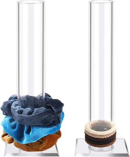 Miniatura 7 de OAOLEER 2 soportes para coletero, organizador de joyas transparente para regalos de adolescentes y mujeres, el organizador de exhibición perfecto