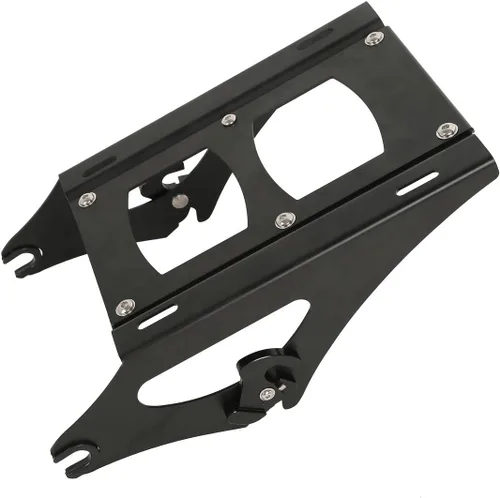 Miniatura 8 de TCT-MOTORPARTS Respaldo Negro Razor de 5.5" para Montaje en Maletero Compatible con Harley Trunk Road Street Glide King Glide 2014-2025 Tronco