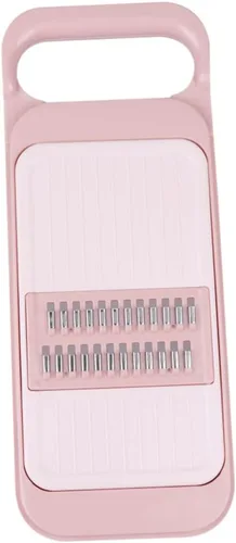 Miniatura 6 de SHOWERORO Rallador grueso multifunción con caja, rallador de zanahoria de mano y triturador de verduras para cocina para cepillado de frutas