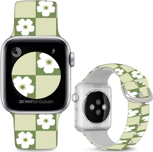 Miniatura 10 de Correas de reloj de silicona suave compatibles con Apple Watch de 1.496 in 1.575 in 1.614 in 1.654 in 1.732 in 1.772 in 1.811 in 1.929 in Ultra 2