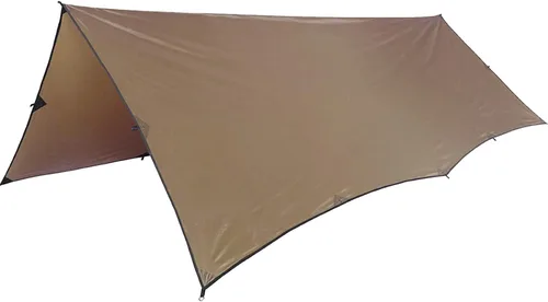OneTigris Bulwark Lona para Acampar, Refugio Bushcraft 100% Impermeable, Toldo para Lluvia de Hamaca Ligero y Portátil Anti UV Grande 12.8 pies x