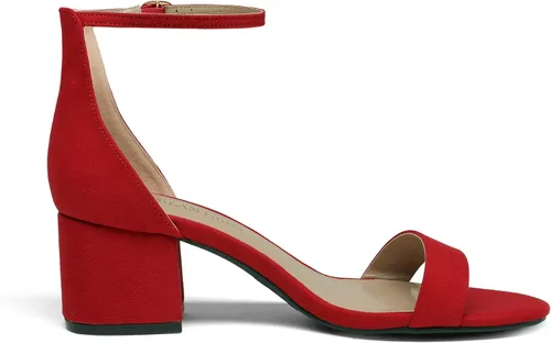 Miniatura 3 de DREAM PAIRS - Sandalias de tacón ancho y bajo para mujer