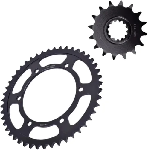 Miniatura 2 de 525 Chain 16T 47T Front Rear Sprocket Wheel Compatible with TDM900 5PS, TDM 900A ABS, FZ8, FZ8N, FZ8S, FZ-8, FZ-8S, FZ-8N, FZ 8, TDM 900(Front)