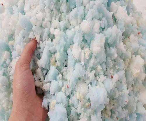 Miniatura 5 de Espuma viscoelástica triturada, espuma artesanal, relleno de repuesto para almohadas, bolsas de frijol, cojín de silla, camas para perros, animales