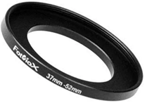 Miniatura 15 de Fotodiox arandela adaptadora de metal anodizado, negro (para filtros más grandes)