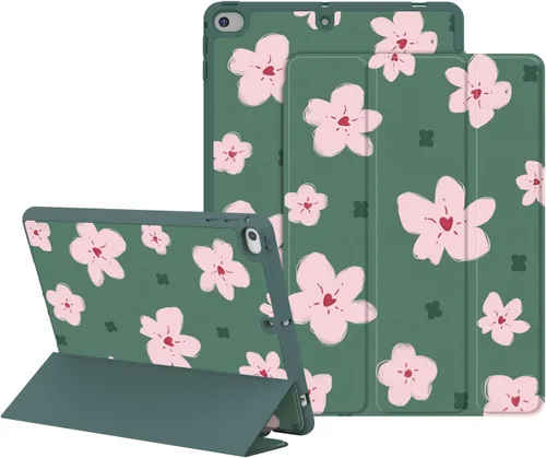 Miniatura 17 de Funda para iPad de 6ª/5ª generación de 9.7 pulgadas (2018/2017), iPad Air 2 y 1 (2014/2013), funda protectora con soporte para lápices, funda