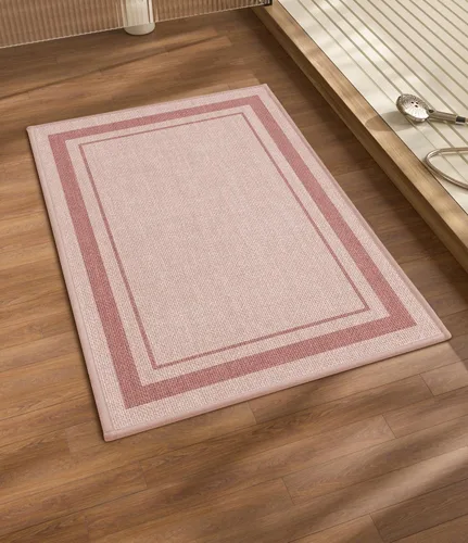 Miniatura 77 de chakme Juego de 2 alfombras de baño ultrafinas, absorbentes, antideslizantes, lavables a máquina, color beige oscuro, 17 x 24 pulgadas + tapete