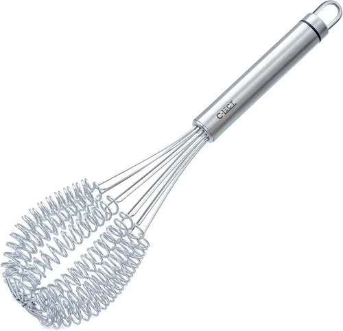 Rapid Whisk - Batidor de acero inoxidable de alta calidad para resultados más rápidos y espumosos, sin óxido y apto para lavavajillas, herramienta
