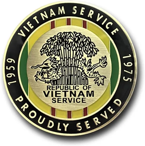 Miniatura 2 de Operación Campbell Streamer Vietnam Challenge Coin
