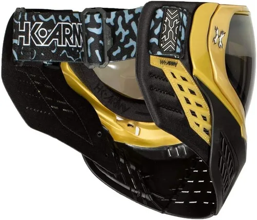 Miniatura 2 de HK Army Paintball KLR - Máscara térmica antivaho Blackout Gold