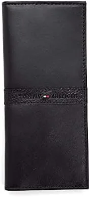 Miniatura 6 de Tommy Hilfiger Cartera clásica para hombre con ventana de identificación y múltiples ranuras para tarjetas