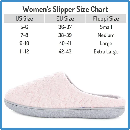 Miniatura 4 de Floopi Pantuflas para mujer, para interiores y exteriores, piel de sherpa sintética, con forro polar cálido, con espuma viscoelástica