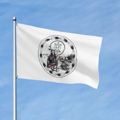 Miniatura 2 de Bandera de doble cara de tortuga, banderas de montaña de 3 x 5 pies, bandera de decoración al aire libre, bandera ligera para fiestas en el hogar
