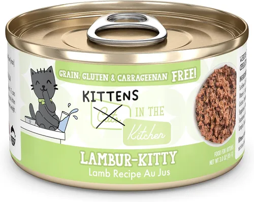 Miniatura 10 de Weruva Fórmula de gatito, atún y salmón en un puré hidratante lata de 3 onzas (paquete de 12)