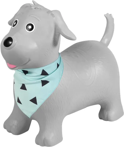 Miniatura 12 de Kindsgut Conejo de tolva de animales hinchables para niños, diseñado en Alemania, colores divertidos y modernos, bomba de aire incluida