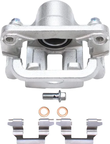 Miniatura 7 de Detroit Axle - Pastillas de cerámica traseras de repuesto de pinza de freno derecha para Infiniti G35 Nissan 350Z Murano Quest - Juego de 3 piezas