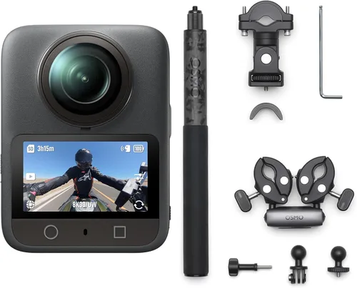 Miniatura 13 de DJI Osmo 360 Camera Adventure Combo, cámara de acción impermeable 8K 360° con imagen 360° de sensor de 1 pulgada, duración extendida de batería