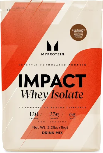 Miniatura 18 de Myprotein Impact - Aislado de proteína de suero de leche, 2.2 libras (40 porciones) de caramelo salado, 0.88 oz de proteína y 0.18 oz de BCAA por