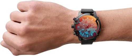 Miniatura 6 de Diesel Reloj cronógrafo de cuarzo de acero inoxidable para hombre, Griffed - DZ4519