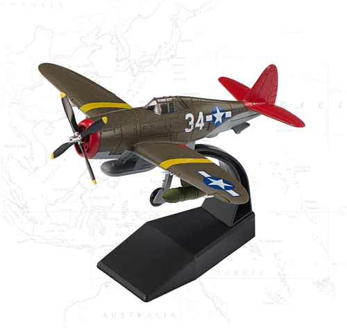 Miniatura 9 de B-17 Flying Fortress - Aviones fundidos a presión a escala 1/144, modelo de avión de metal pesado para coleccionista, entusiasta de la aviación