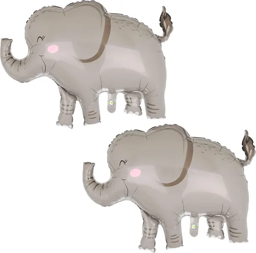 Miniatura 8 de Globos de papel de aluminio de jirafa, gran selva, safari, animal, decoraciones de fiesta de cumpleaños, globo gigante de safari para niño, salvaje