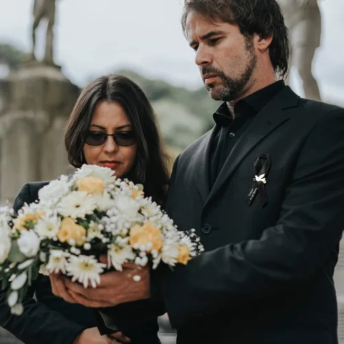 Miniatura 7 de Geosar 100 piezas de lazos de cinta de paloma para funeral conmemorativo, pines de lazos conmemorativos para servicio funerario, lazos