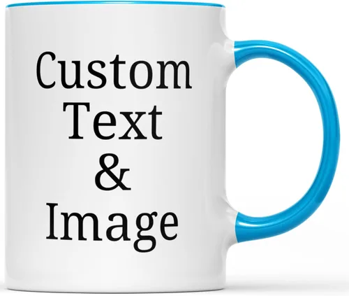 Fantastic Gifts Taza con foto personalizada con texto personalizado, sube tu imagen con diferentes diseños Taza con Foto Personalizada y Texto Taza