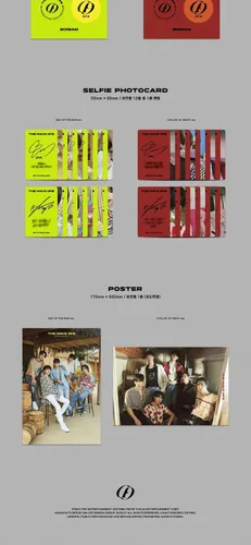 Miniatura 3 de SF9 WAVE OF9 11th Mini álbum 2 versión SET 1p póster+96p folleto+1p Concept Postcard+1ea Marcador+1ea Logo Pegatina+1p Selfie PhotoCard+Seguimiento