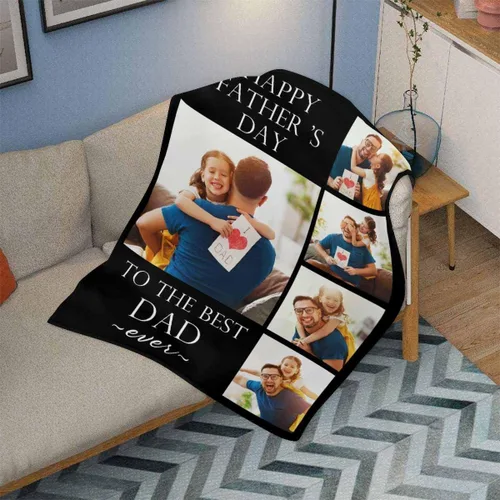Miniatura 16 de MyPupSocks Manta personalizada para mamá, regalos personalizados para mamá, manta de cama con fotos, regalos de cumpleaños para mujeres, mamá
