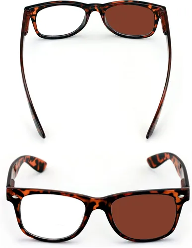 Miniatura 6 de Vision World Eyewear 2 pares de gafas de lectura de lujo - Gafas cómodas, elegantes y simples con aumento