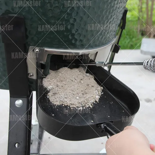Miniatura 2 de Bandeja de cenizas compatible con herramienta de eliminación de cenizas de huevo verde grande, accesorios de huevos verdes, Kamado Grill Joe y otras