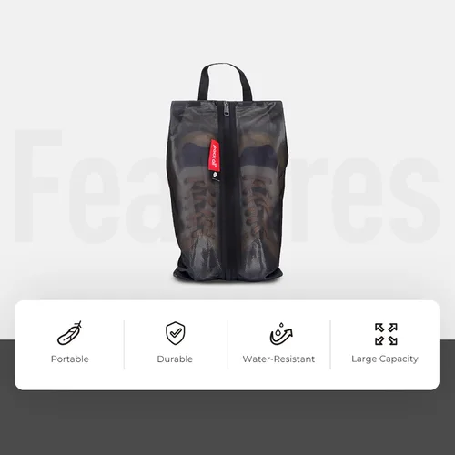 Miniatura 3 de pack all Bolsa de zapatos para viajes, bolsa de zapatos resistente al agua para gimnasio, bolsa de tacos de fútbol resistente al olor para deportes